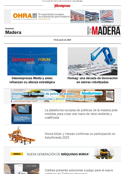 Newsletter Madera