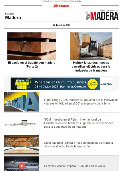 Newsletter Madera
