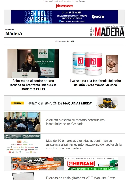 Newsletter Madera