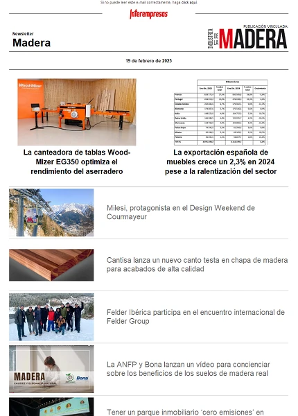 Newsletter Madera