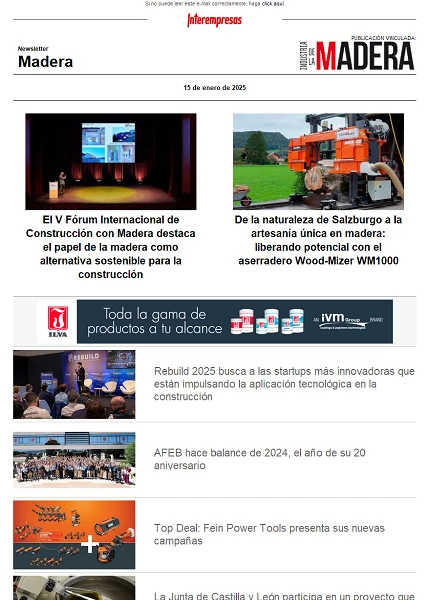 Newsletter Madera