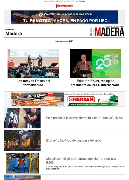 Newsletter Madera