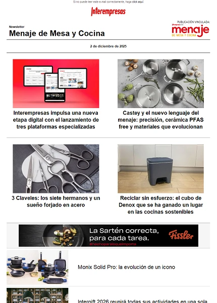 Menaje de Mesa y Cocina