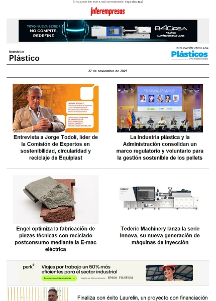 Newsletter Plástico Newsletter Plástico