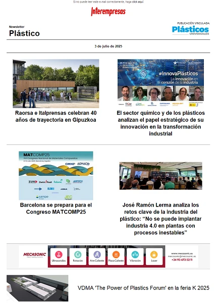Newsletter Plástico