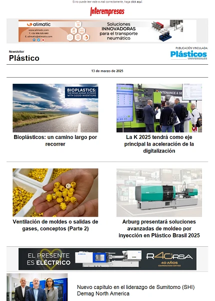 Newsletter Plástico