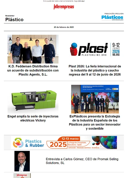 Newsletter Plástico