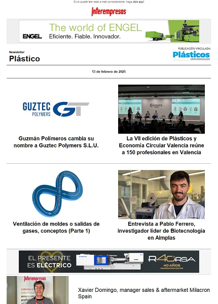 Newsletter Plástico