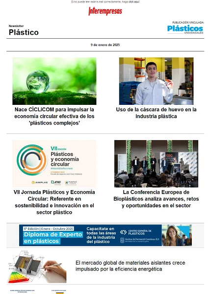 Newsletter Plástico