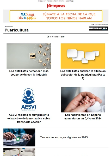 Newsletter de Puericultura