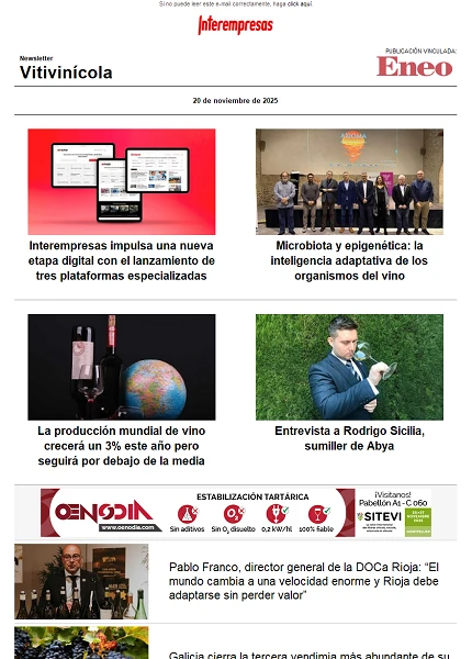 Newsletter Vitivinícola