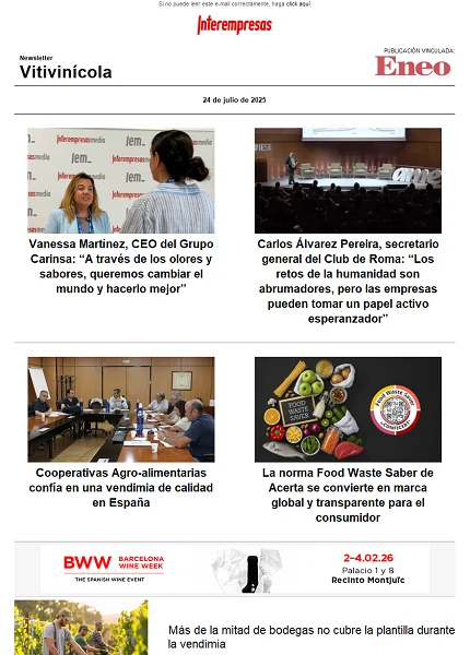 Newsletter Vitivinícola