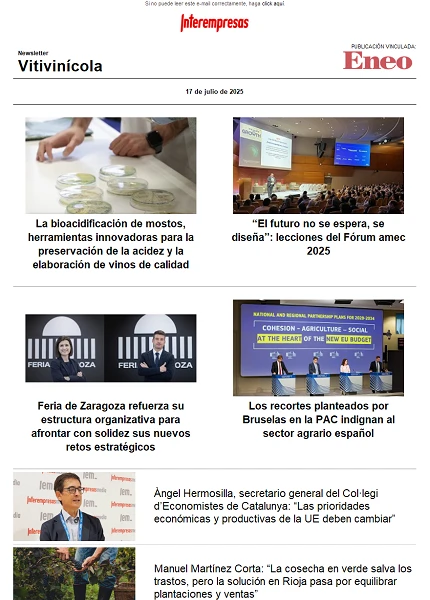 Newsletter Vitivinícola
