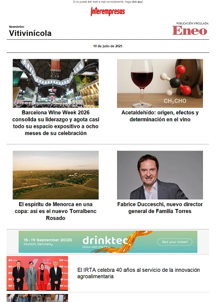 Newsletter Vitivinícola