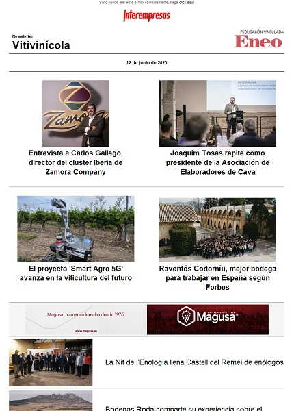 Newsletter Vitivinícola