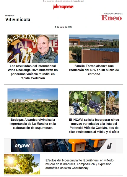 Newsletter Vitivinícola