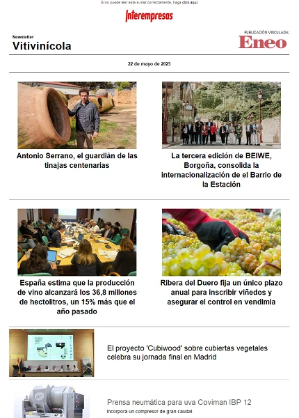 Newsletter Vitivinícola