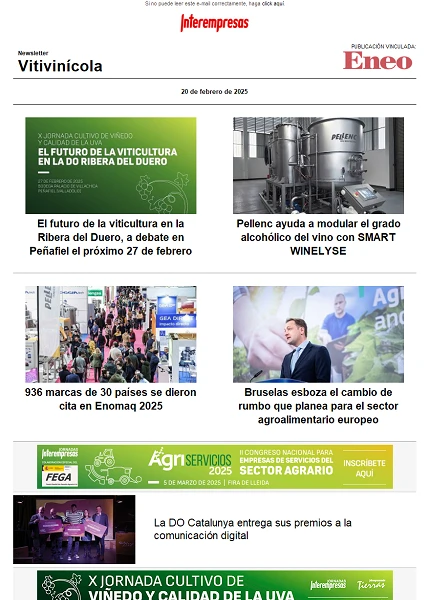 Newsletter Vitivinícola