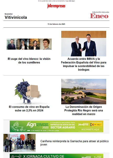 Newsletter Vitivinícola