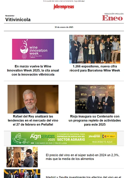 Newsletter Vitivinícola