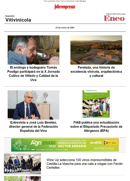 Newsletter Vitivinícola