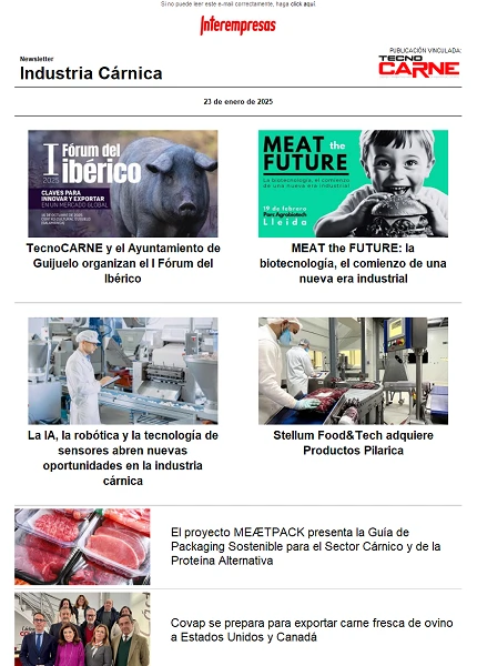 Newsletter Industria Cárnica