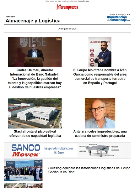 Newsletter Almacenaje y Logística