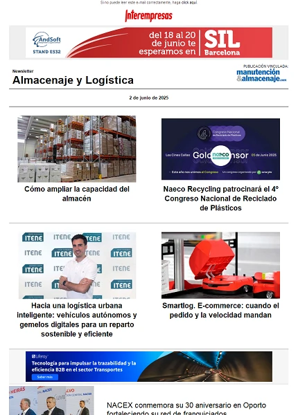 Newsletter Almacenaje y Logística