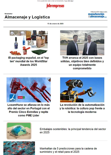 Newsletter Almacenaje y Logística