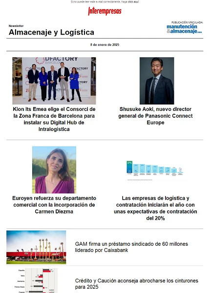 Newsletter Almacenaje y Logística