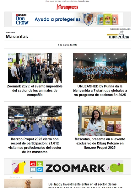 Newsletter Mascotas