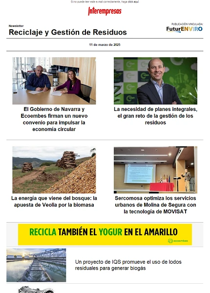 Newsletter Reciclaje y Gestión de Residuos