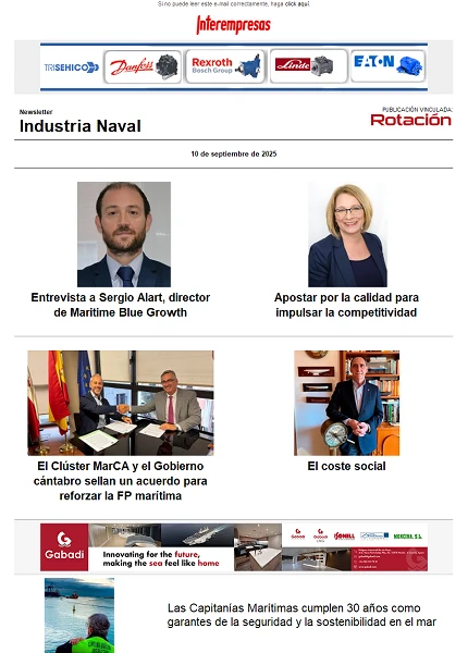 Newsletter Construcción Naval
