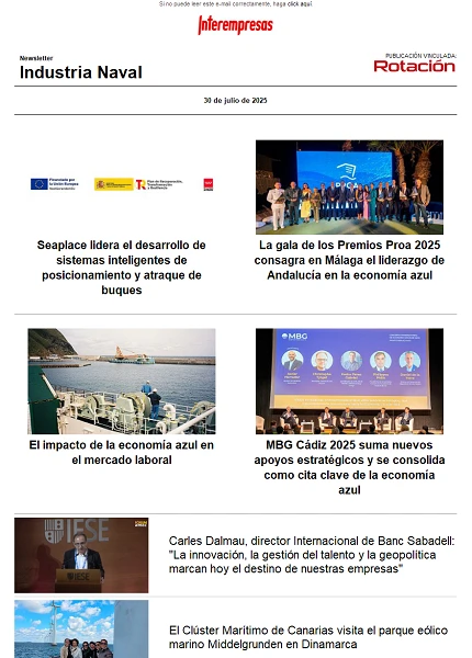 Newsletter Construcción Naval