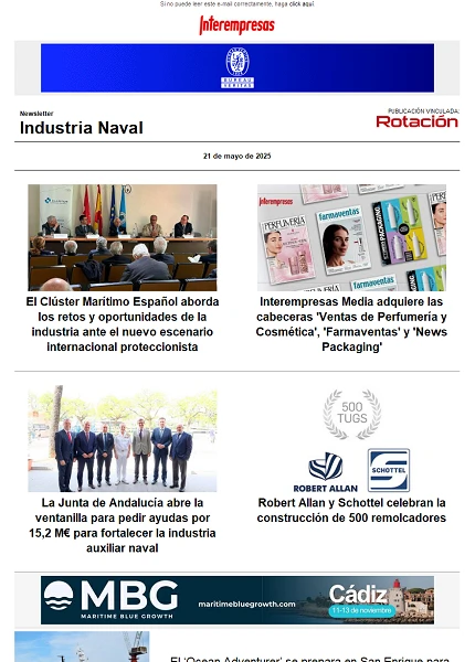 Newsletter Construcción Naval