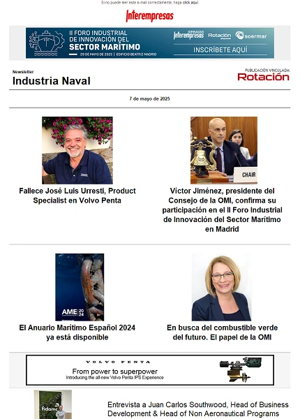 Newsletter Construcción Naval
