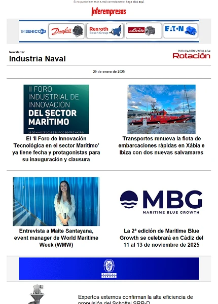 Newsletter Construcción Naval