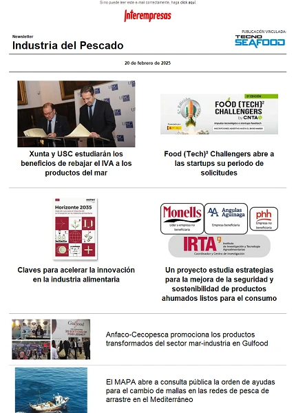 Newsletter TecnoSeaFood