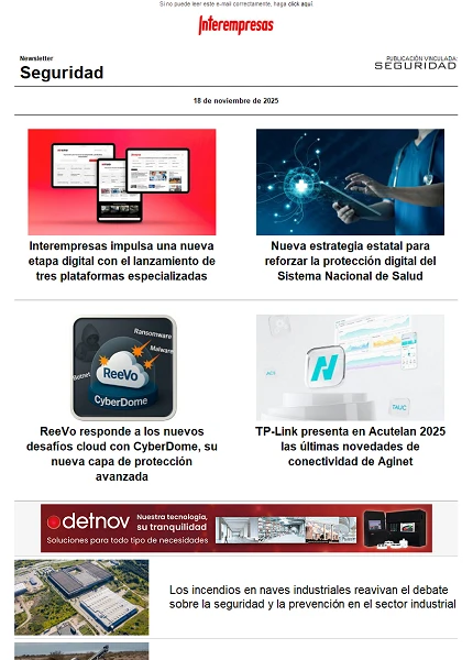 Newsletter Seguridad Newsletter Seguridad