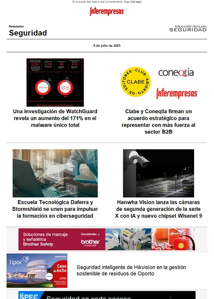 Newsletter Seguridad