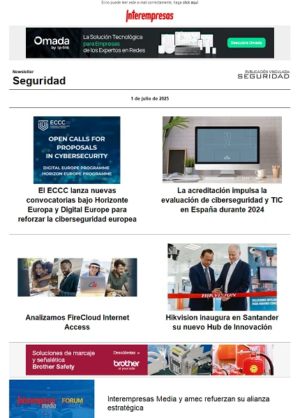 Newsletter Seguridad
