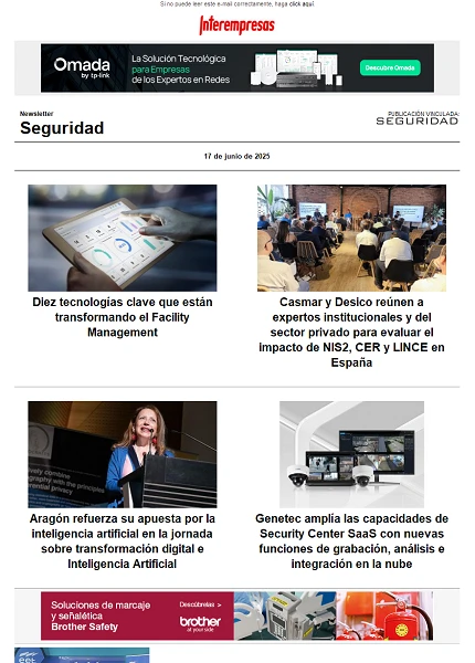 Newsletter Seguridad