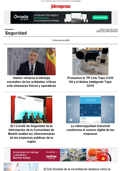 Newsletter Seguridad