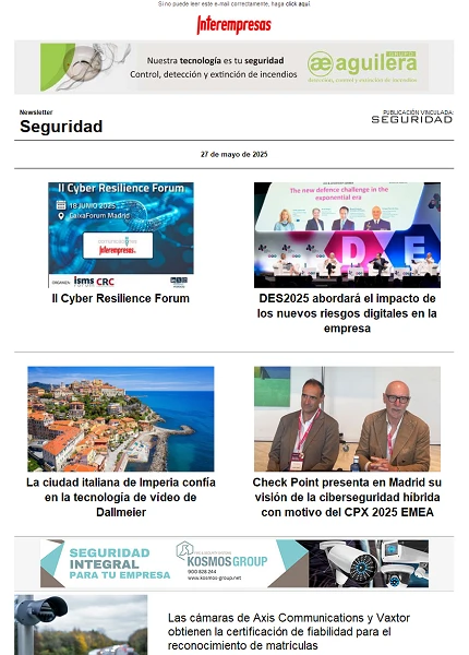 Newsletter Seguridad