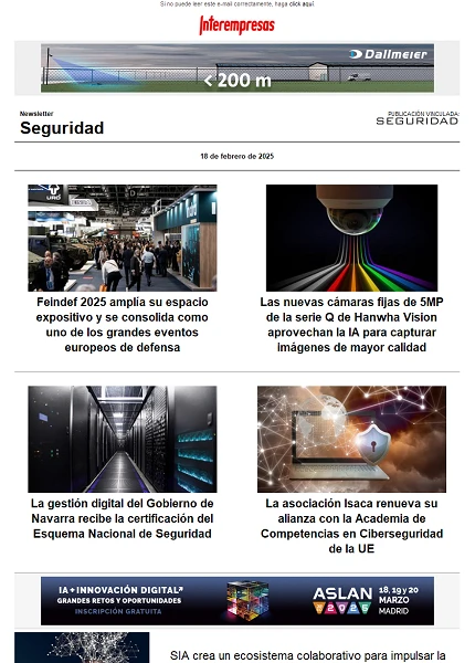 Newsletter Seguridad