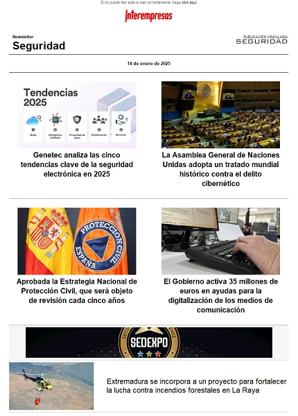 Newsletter Seguridad