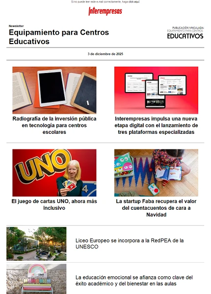 Equipamiento para Centros Educativos