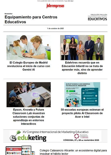 Equipamiento para Centros Educativos