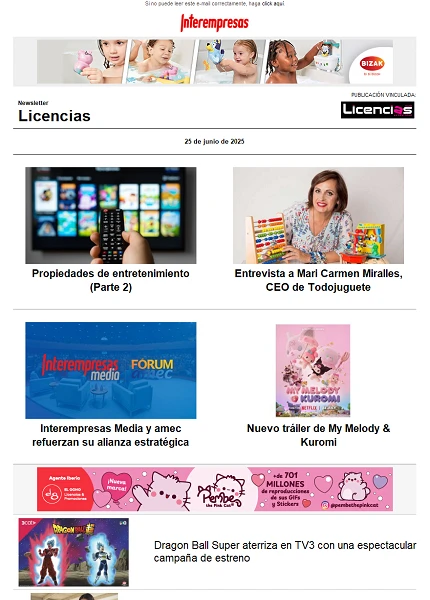 Newsletter de Licencias