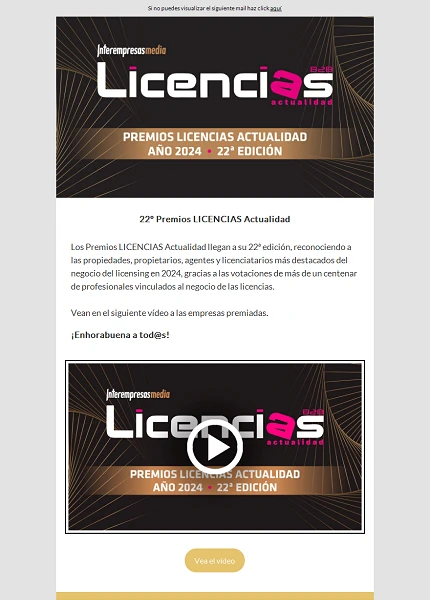 Newsletter de Licencias